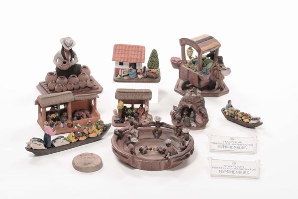 Lotto di ceramiche sudamericane