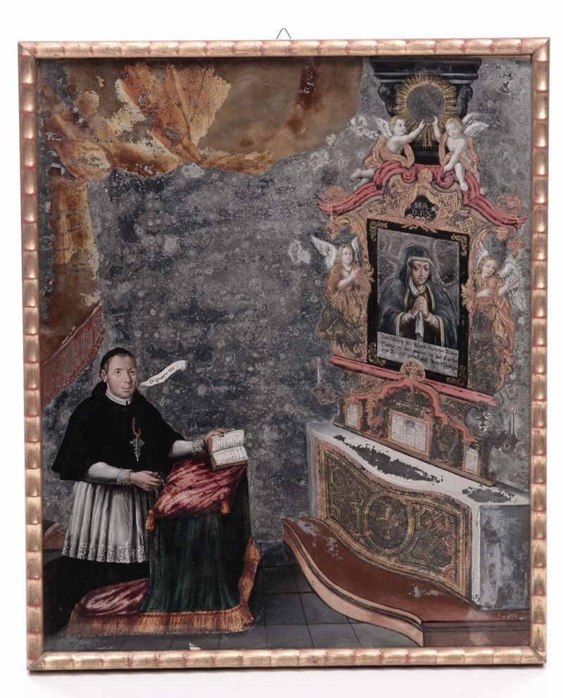 Scuola del XVIII secolo Santo in preghiera  - Auction Old Masters Paintings - Cambi Casa d'Aste