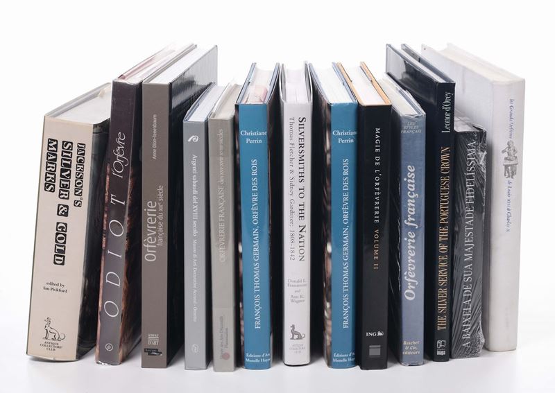 Lotto di libri su argento, argentieri francesi  - Auction Old and Rare Manuscripts and Books - Cambi Casa d'Aste