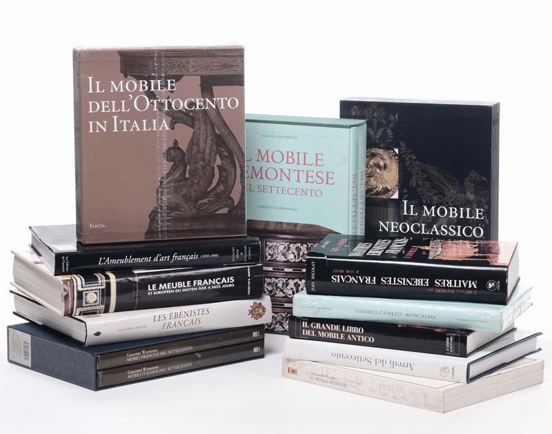 Lotto di libri sul mobile antico  - Auction Old and Rare Manuscripts and Books - Cambi Casa d'Aste