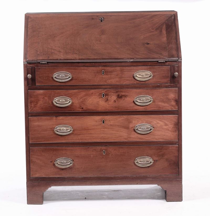 Ribalta in mogano, Inghilterra XIX secolo  - Asta Antiquariato, Affidamenti da raffinate dimore private - Cambi Casa d'Aste