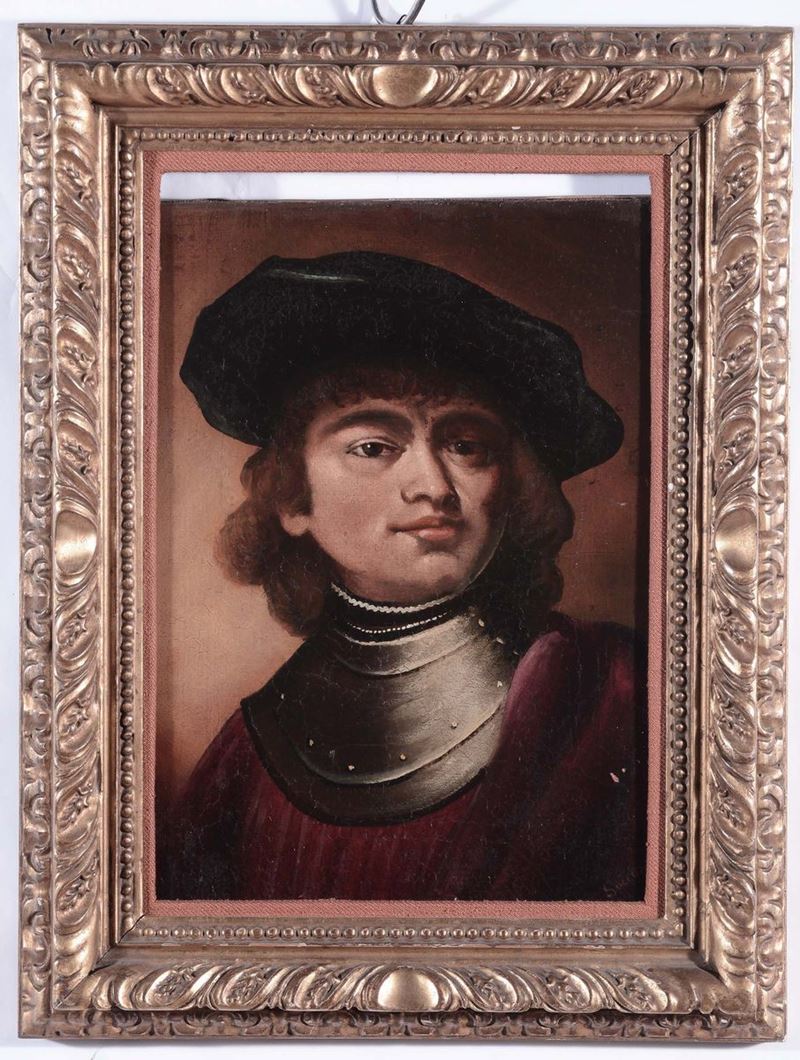 Anonimo XX secolo Ritratto  - Auction Fine Arts from refined private house - Cambi Casa d'Aste