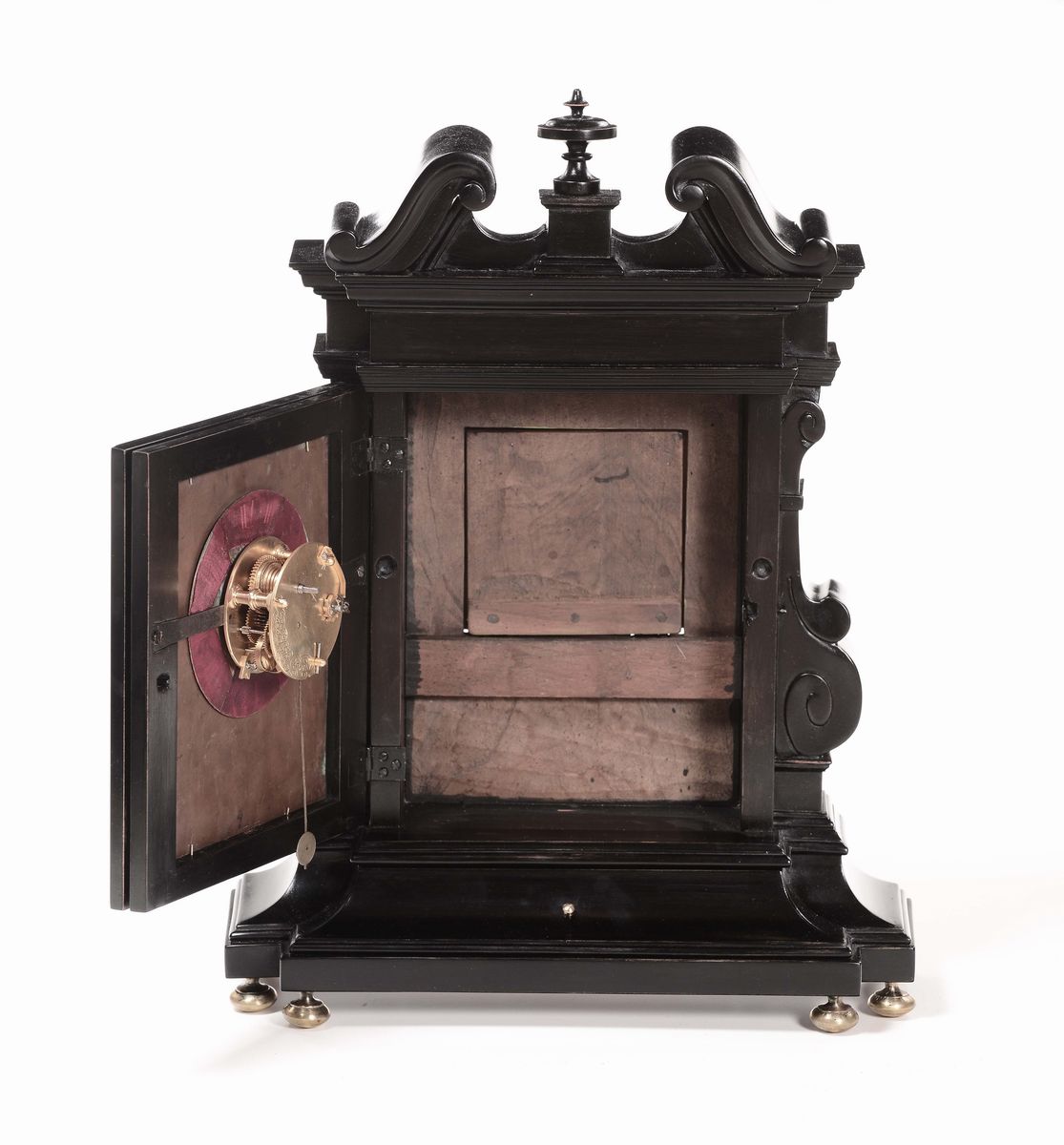 Orologio Notturno, Firmato Gio Pietro Callin a Genova. Genova XVII Secolo