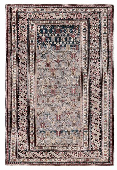 Tappeto Caucasico Shirvan Inizio XX Secolo,