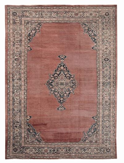 Tappeto Nord Ovest Persia Mahal Fine XIX Secolo