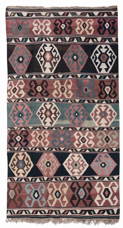Kilim Caucasico Fine XIX Secolo