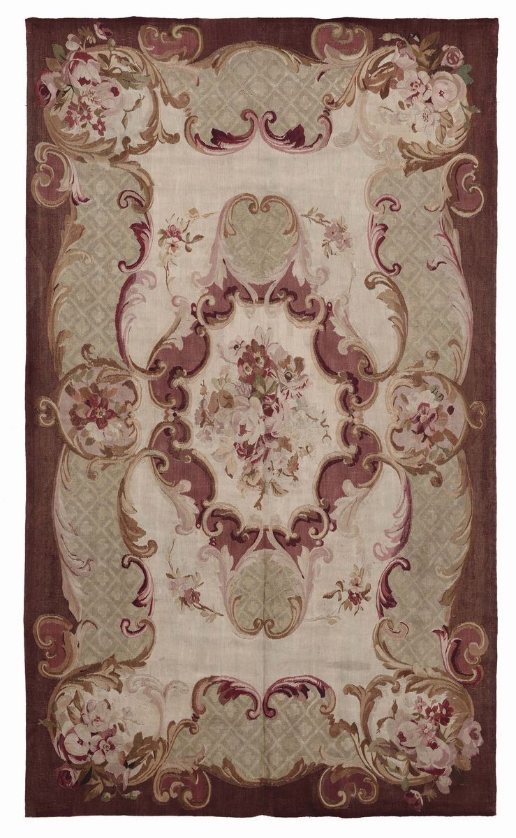 Aubusson fine XIX secolo  - Auction Fine Carpets - Cambi Casa d'Aste