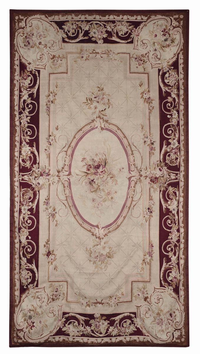 Aubusson fine XIX secolo  - Auction Fine Carpets - Cambi Casa d'Aste