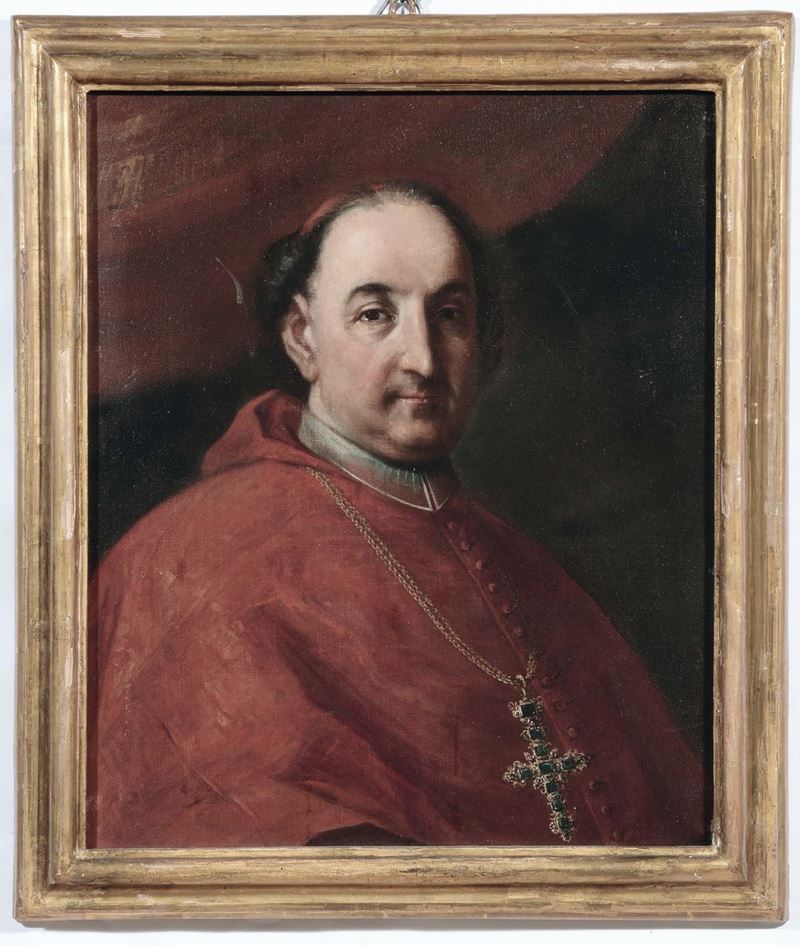 Scuola Veneta del XVII secolo Cardinale  - Auction Old Masters Paintings - Cambi Casa d'Aste