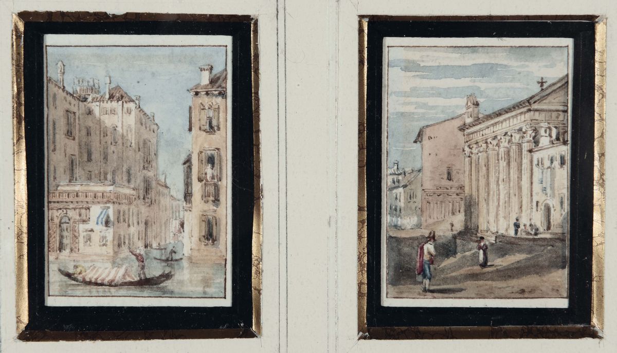 Federico Moja (1802-1885), Attribuito Apaesaggi