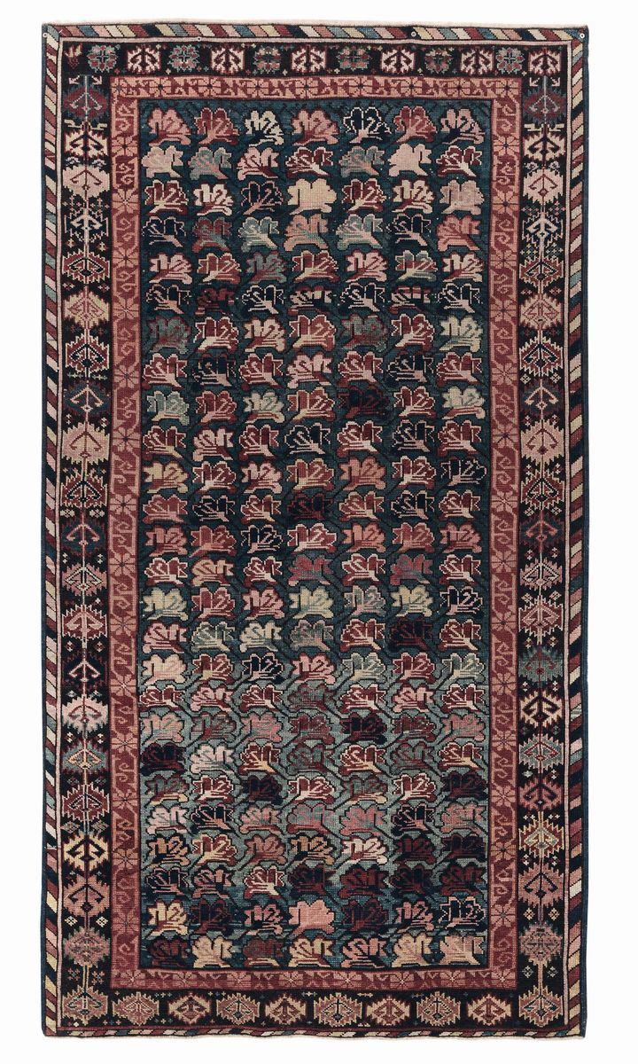 Tappeto caucasico Zeichur fine XIX inizio XX secolo  - Auction Fine Carpets - Cambi Casa d'Aste