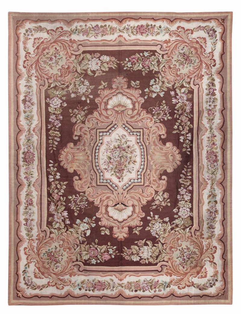 Aubusson fine XIX inizio XX secolo  - Auction Fine Carpets - Cambi Casa d'Aste