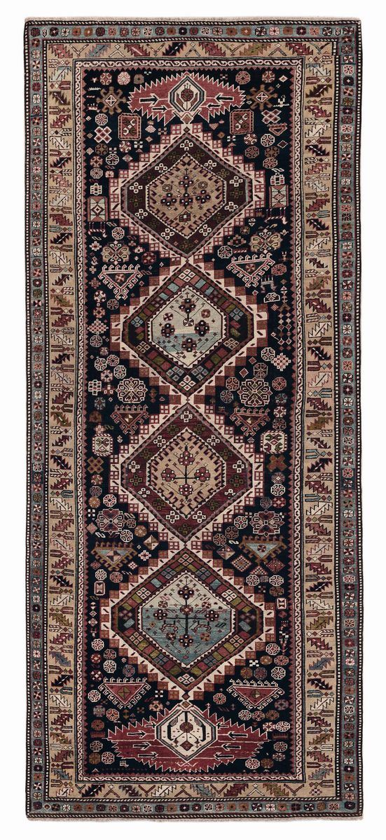 Tappeto caucasico Shirvan fine XIX secolo  - Auction Fine Carpets - Cambi Casa d'Aste