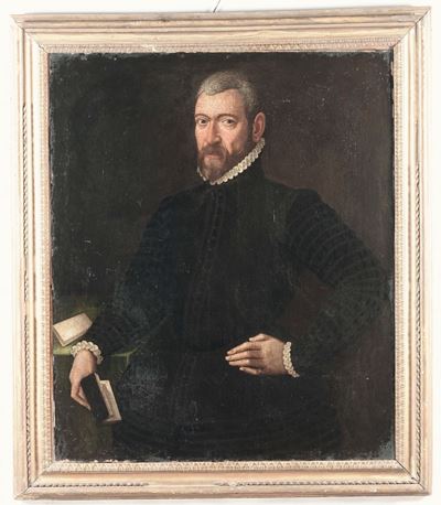 Scuola Toscana del XVII Secoloritratto di Gentiluomo