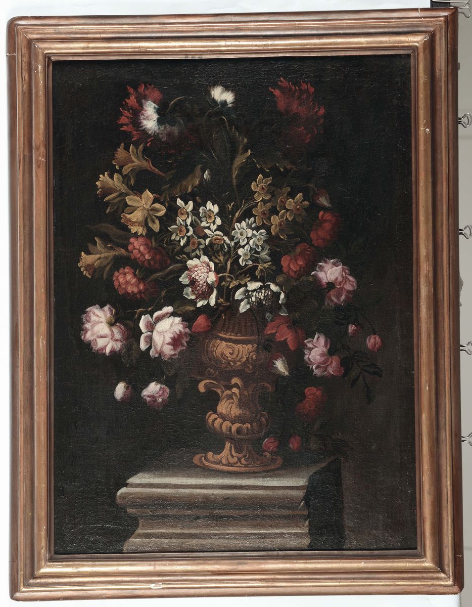 Scuola Toscana del XVII Secolonature Morte Floreali