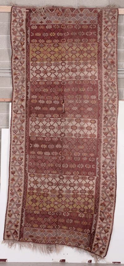 Kilim Anatolico Fine XIX Secolo Inizio XX Secolo