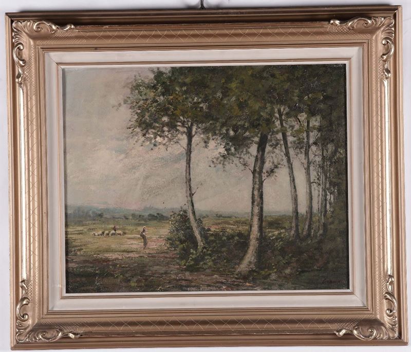 Gianni (XX secolo) Paesaggio  - Auction Paintings online auction - Cambi Casa d'Aste
