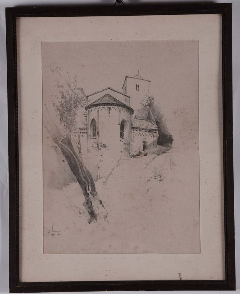 Anonimo del XX secolo San Nicolò di Capodimonte  - Auction Fine Arts from refined private house - Cambi Casa d'Aste