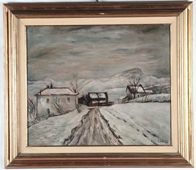 Eso Peluzzi (1887-1985)nevicata