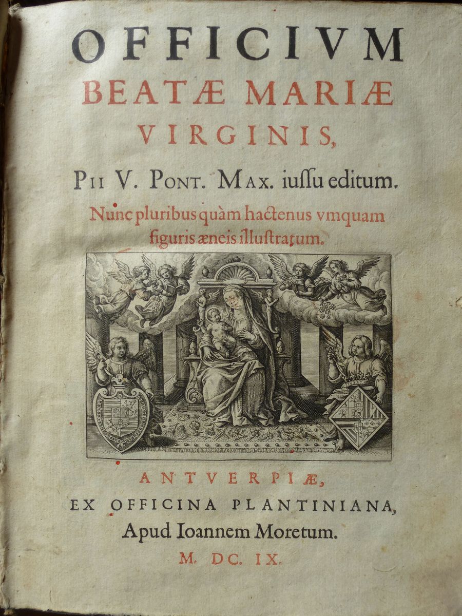 Officium Beatae Mariae Virginisofficio Figurato della Beata Vergine