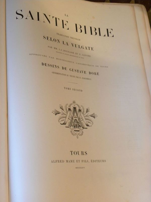 Gustave Doré La Sainte Bible..Dessins de Gustave Doré..