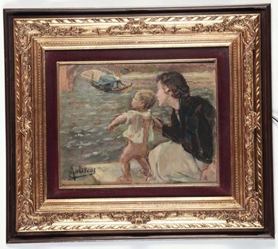 Alessandro Milesi (1856-1945)i Primi Passi