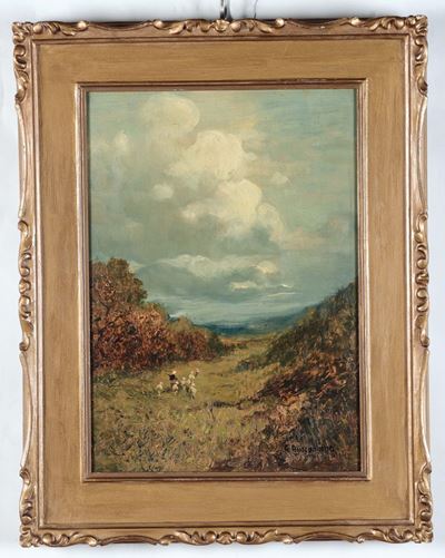 Giuseppe Buscaglione (1868-1928)paesaggio