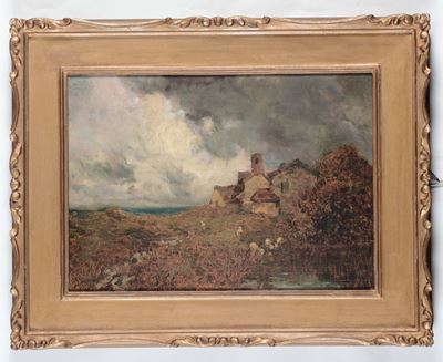 Giuseppe Buscaglione (1868-1928)paesaggio