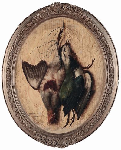 Michelangelo Meucci (1840-1909)cacciagione, 1876
