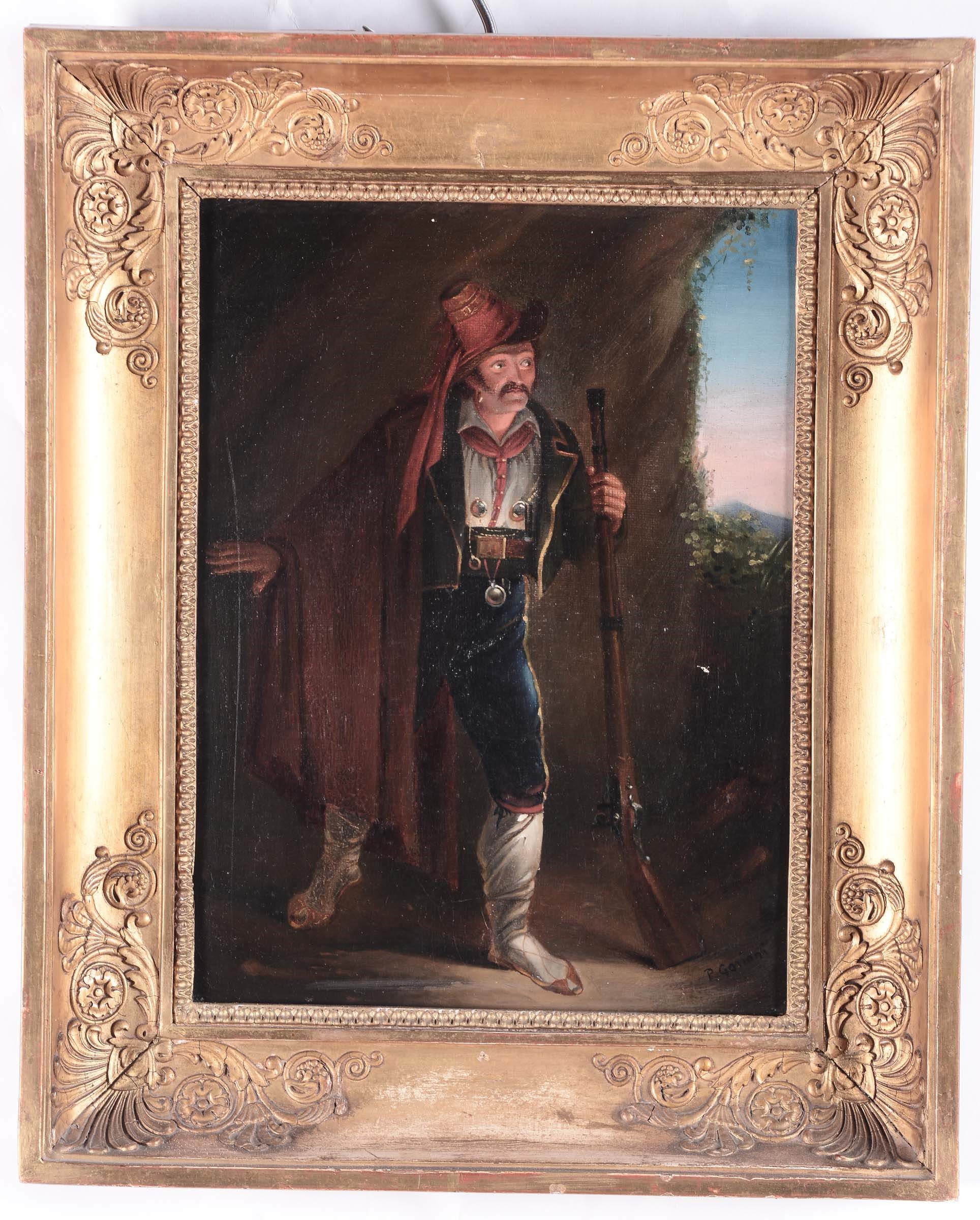 Scuola dell'Italia centro-meridionale del XIX secolo Figure di briganti
