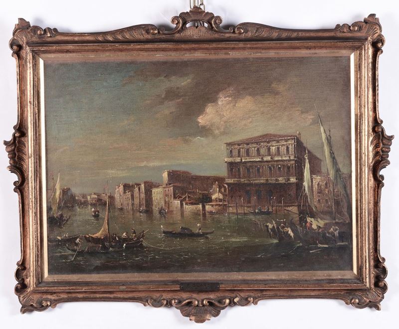 Anonimo del XIX-XX secolo Veduta di Venezia  - Asta Antiquariato, Affidamenti da raffinate dimore private - Cambi Casa d'Aste