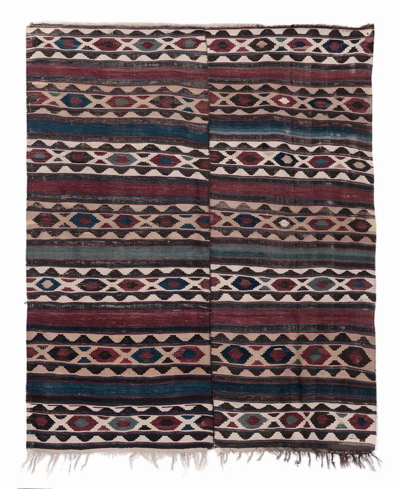 Kilim caucasico, inizio XX secolo  - Auction Fine Carpets - Cambi Casa d'Aste
