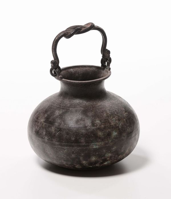 Secchiello in rame, XVIII secolo