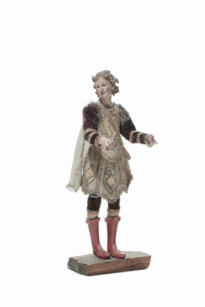 Paggio del Corteo dei Magi, Bottega di Pasquale Navone (1746-1791), Manifattura Genovese