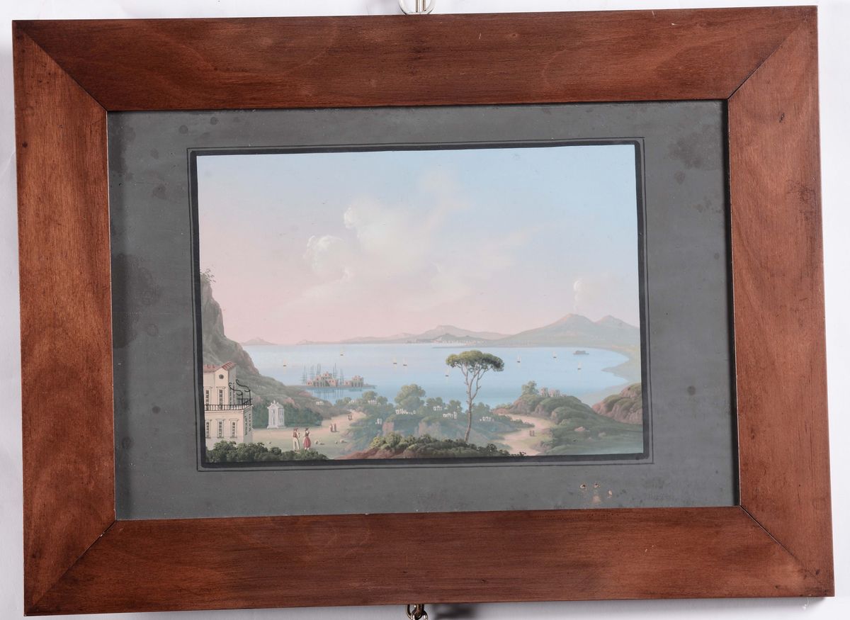 Anonimo del XIX Secolovedute di Napoli