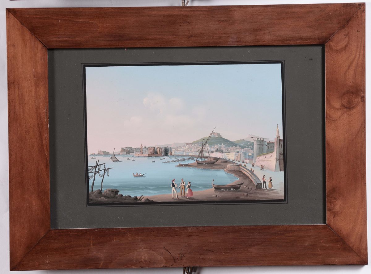 Anonimo del XIX Secolovedute di Napoli