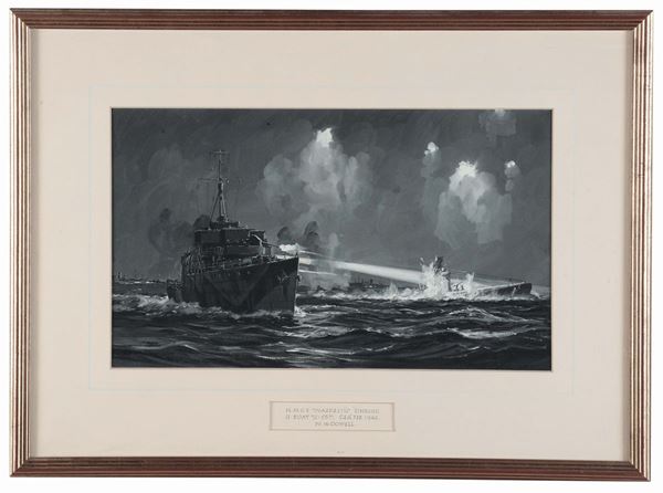 William Macdowell (1888-1950) Navi da guerra