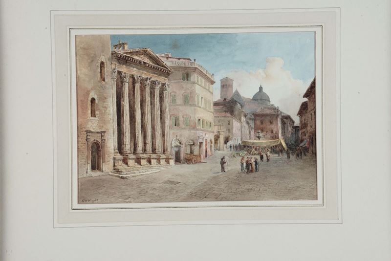 R.H. Wright Santa Minerva di Assisi  - Auction Fine Arts from refined private house - Cambi Casa d'Aste