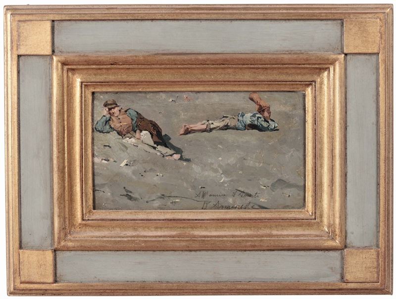 Raffaele Armenise (1852-1925) Figure  - Auction Fine Arts from refined private house - Cambi Casa d'Aste