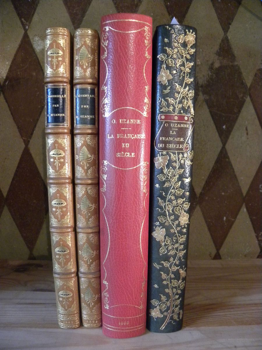 Octave Uzannela Francaise Du Siècle. Modes - Moeurs - Usages...illustration a L'aquarelle De Albe...