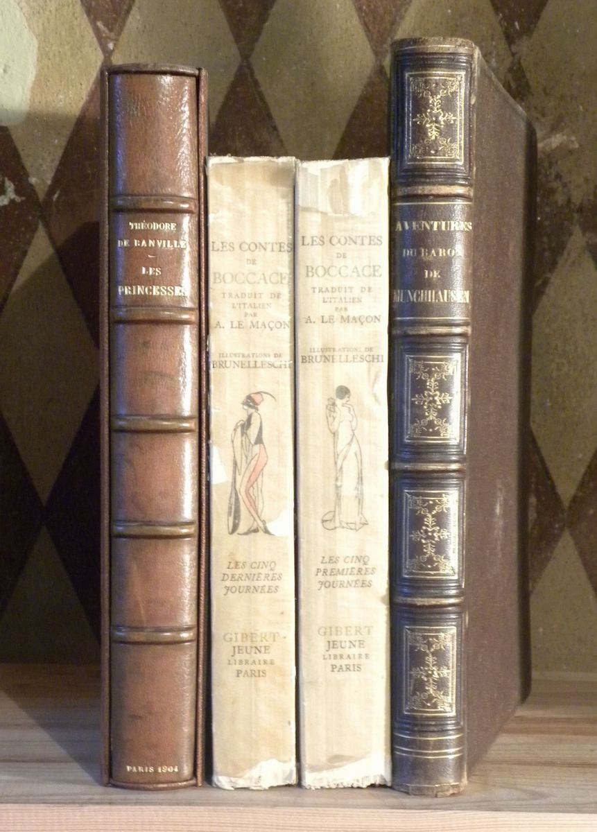 Theodoré De Banvilleles Princesses..compositions De George Rochegrosse Gravée a L'eau-fort Par E....