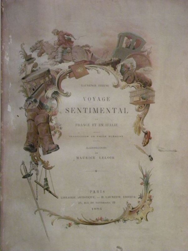 Laurence Sterne Voyage sentimental en France et en Italie..