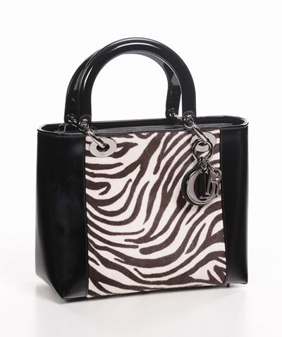 Borsa Cavallino con Manici in Tartaruga Cristian Dior