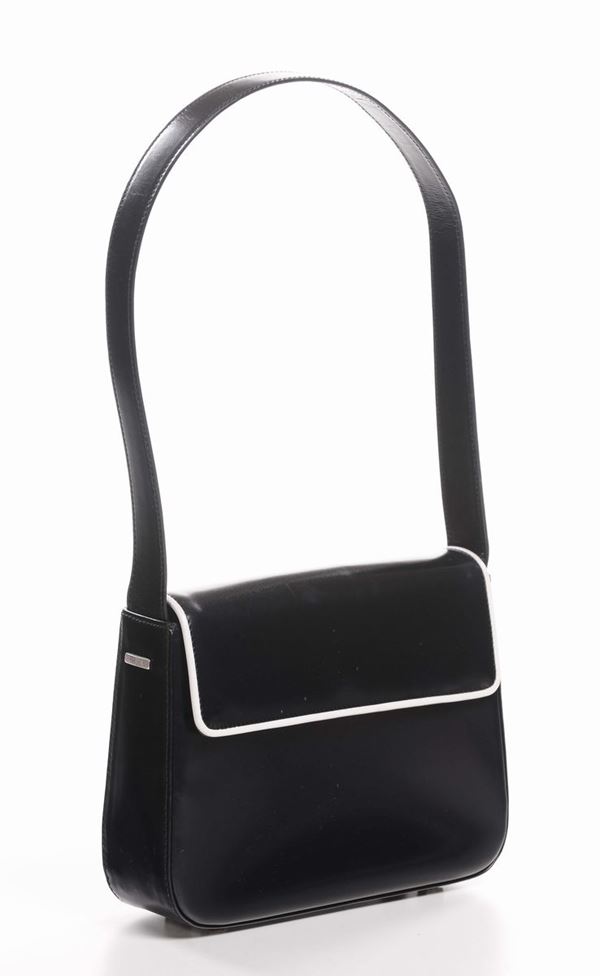 Borsa in pelle blu Escada