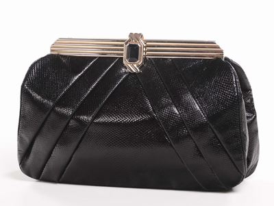 Borsa in Pelle Nera Judith Lieber