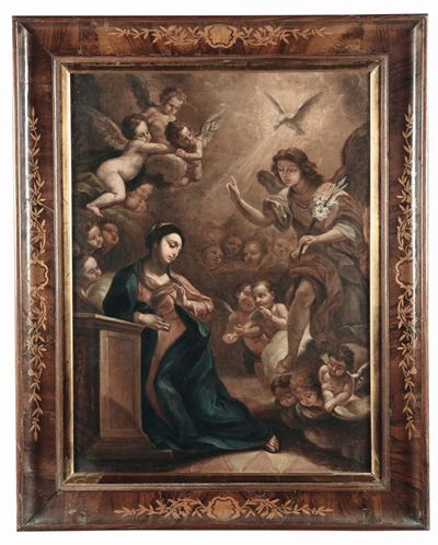 Domenico Parodi (genova 1668-1740), Bottega Diannunciazione