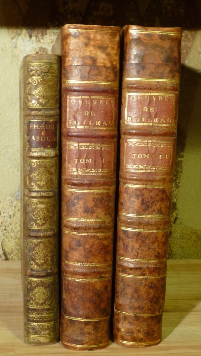 Boileau / Phaedri, Aug.phaedri, Aug.liberti Fabularum Aesopiarum Libri V.notis Illustravit in Usu...
