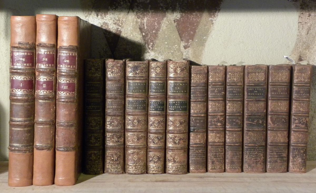 Legature - Figurati Francesioevres De Moliere Avec Des Remarques Grammaticales..