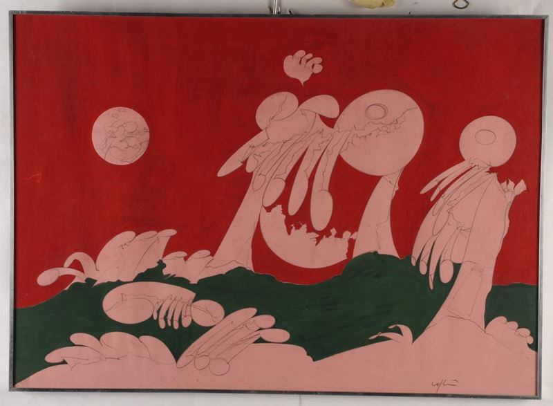 Renato Volpini (1936) Senza Titolo  - Auction Antique and Old Masters - I - Cambi Casa d'Aste