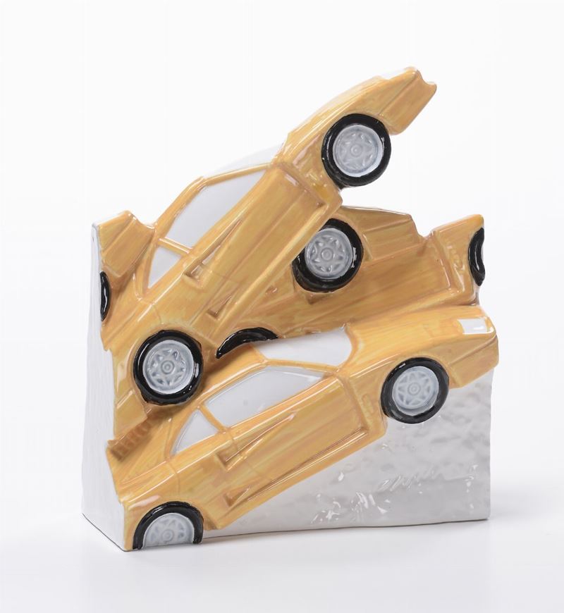 Arman (1928-2005) Ferrari  - Auction Antique and Old Masters - I - Cambi Casa d'Aste